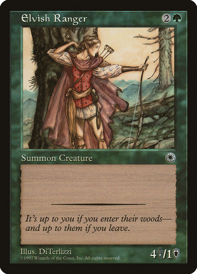 image Elvish Ranger