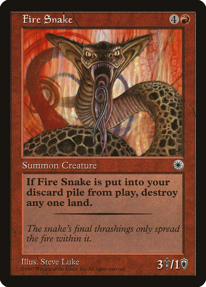 image Fire Snake