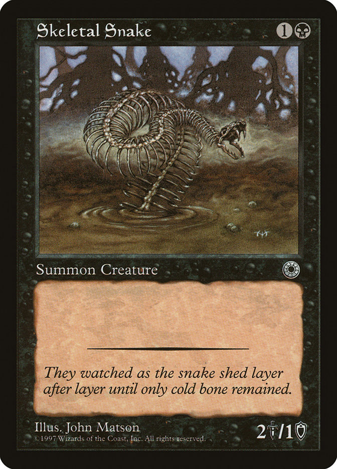 image Skeletal Snake