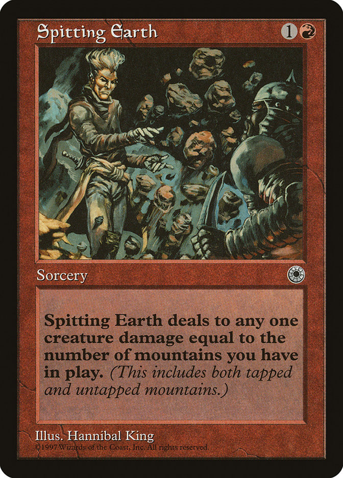 image Spitting Earth