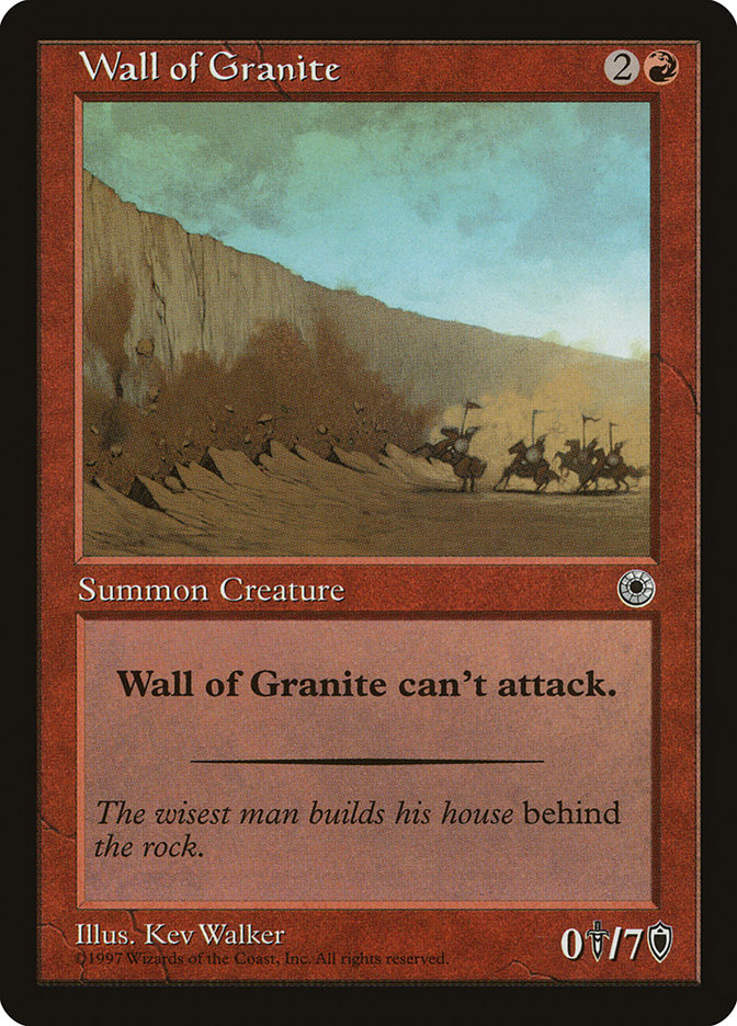 image Wall of Granite