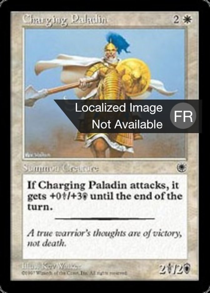 image Paladin fougueux