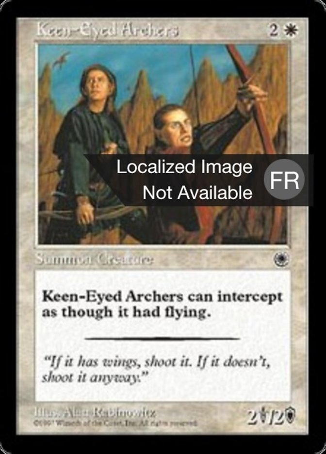 image Archer aux yeux perçants