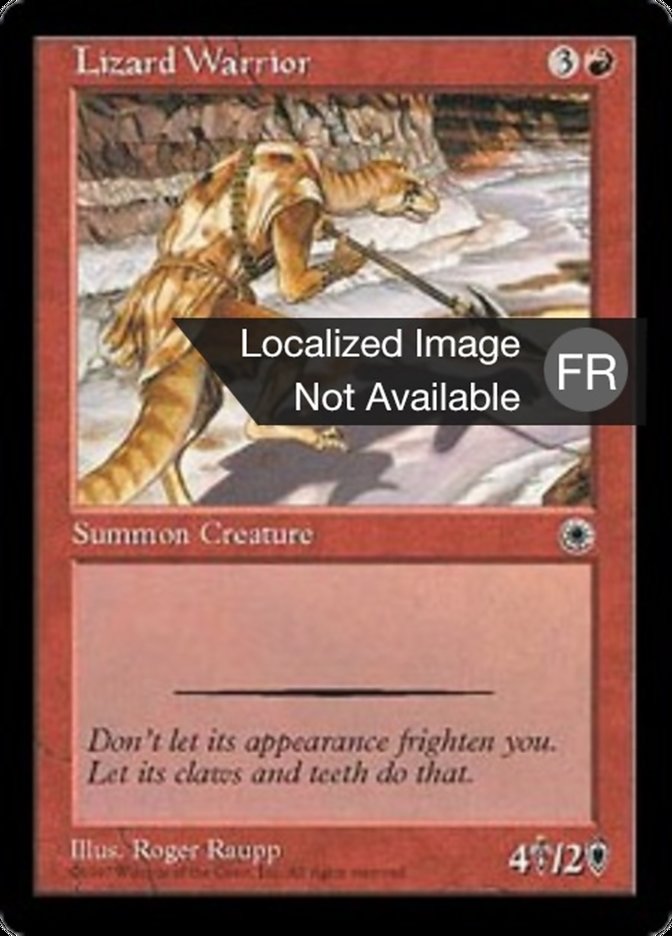 image Guerrier lézard