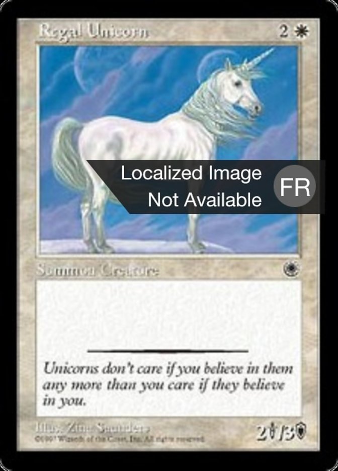 image Licorne royale