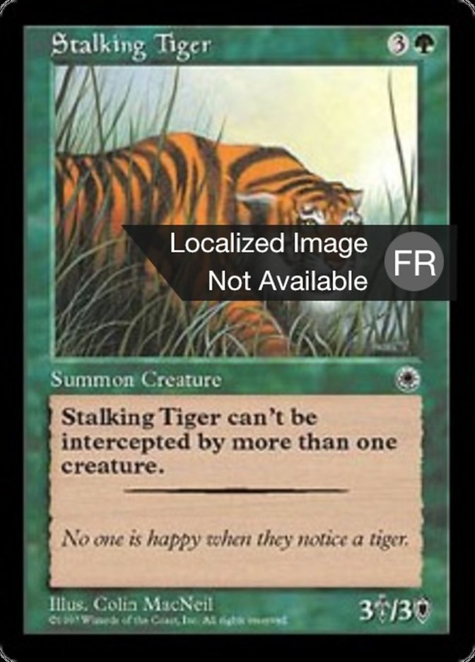 image Tigre en chasse