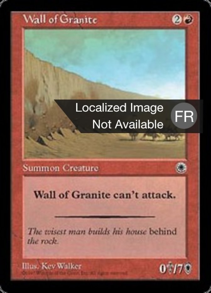 image Mur de granit