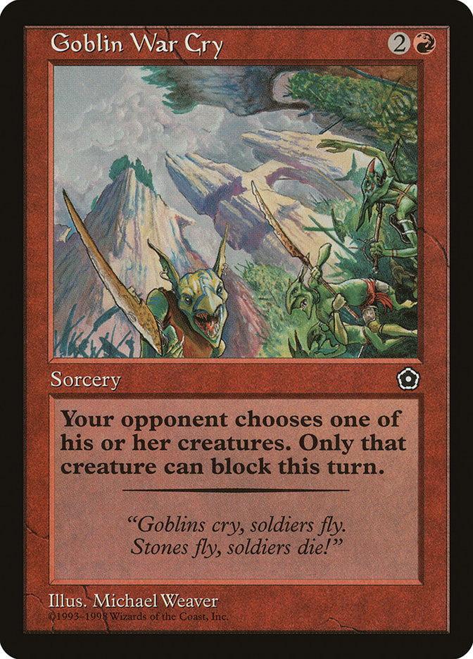image Goblin War Cry