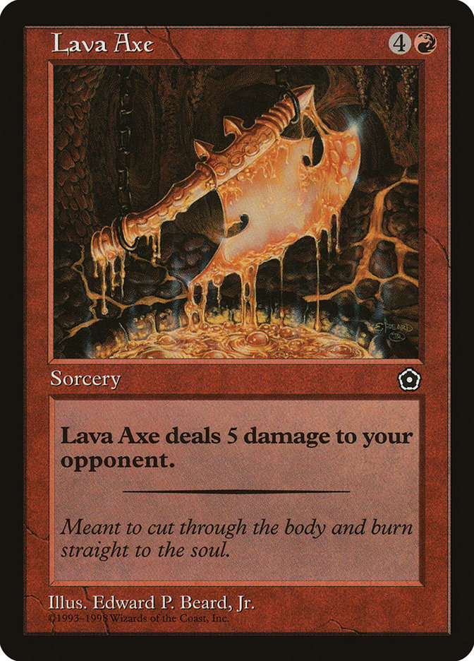 image Lava Axe