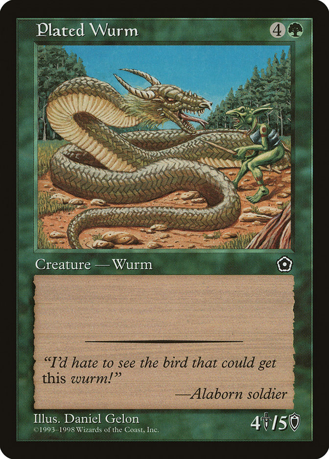 image Plated Wurm