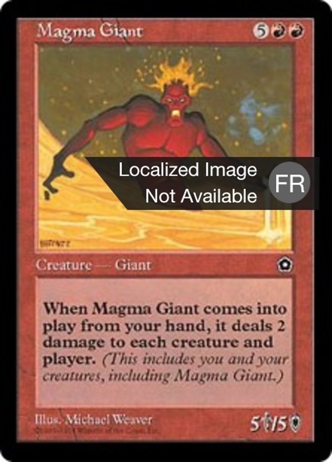 image Géant de magma