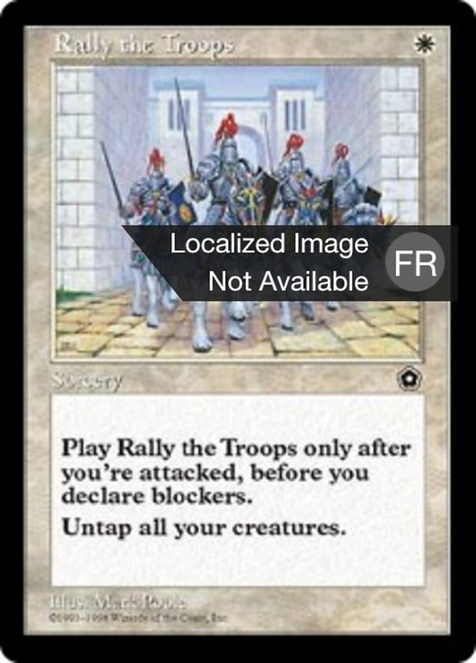 image Ralliement des troupes
