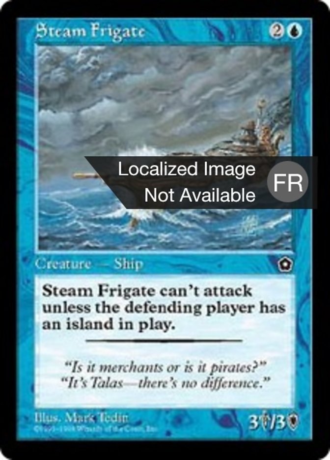 image Frégate à vapeur