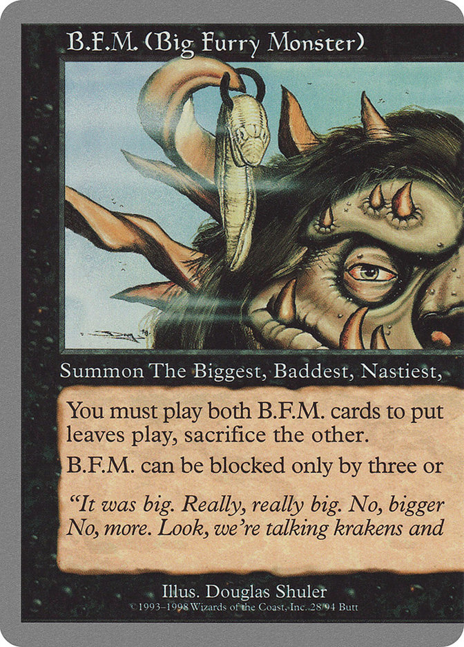 image B.F.M. (Big Furry Monster)
