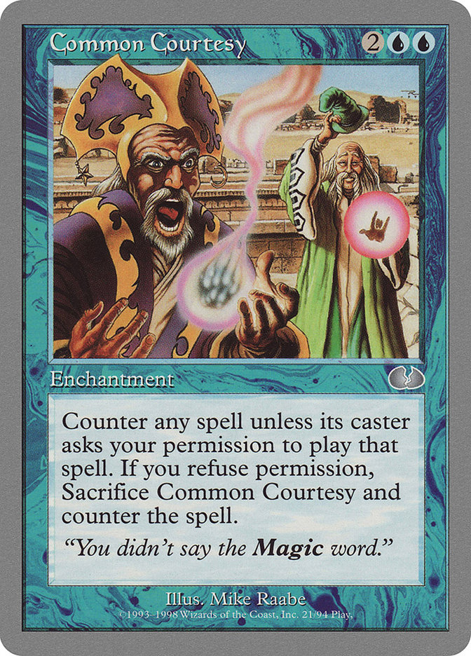 image Common Courtesy