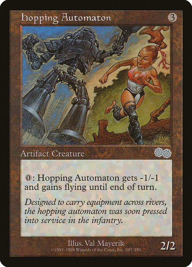 image Hopping Automaton