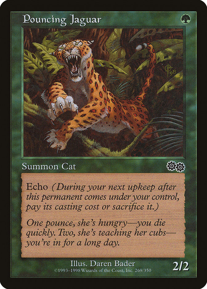 image Pouncing Jaguar