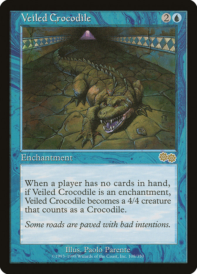 image Veiled Crocodile