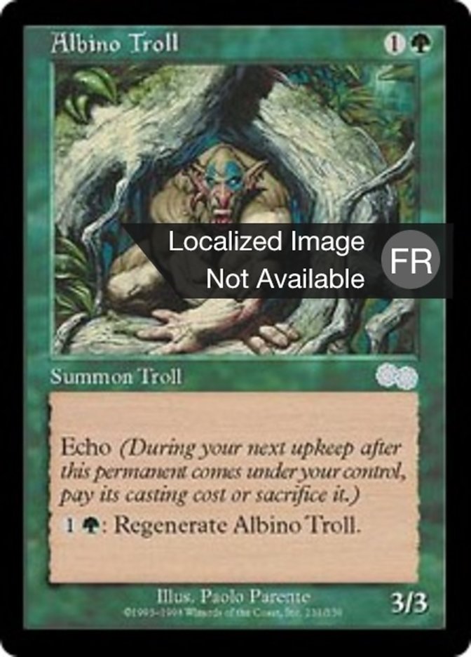 image Troll albinos