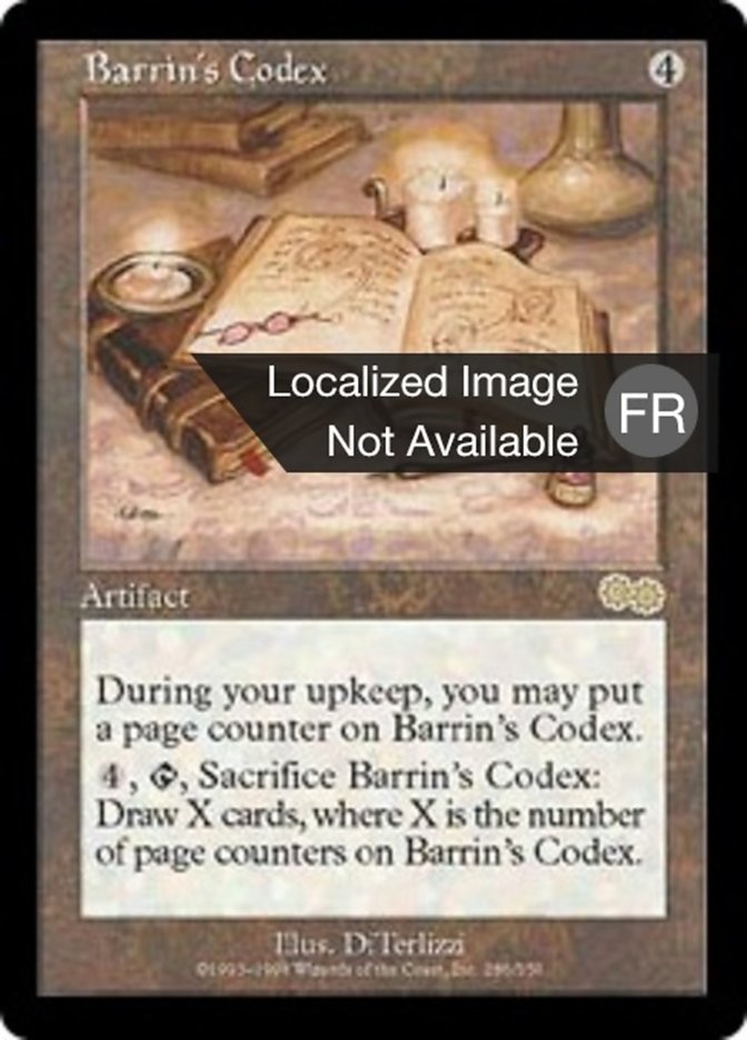 image Codex de Barrin