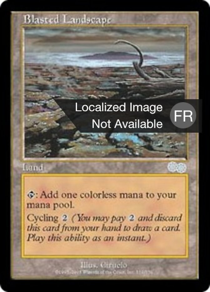 image Paysage désolé