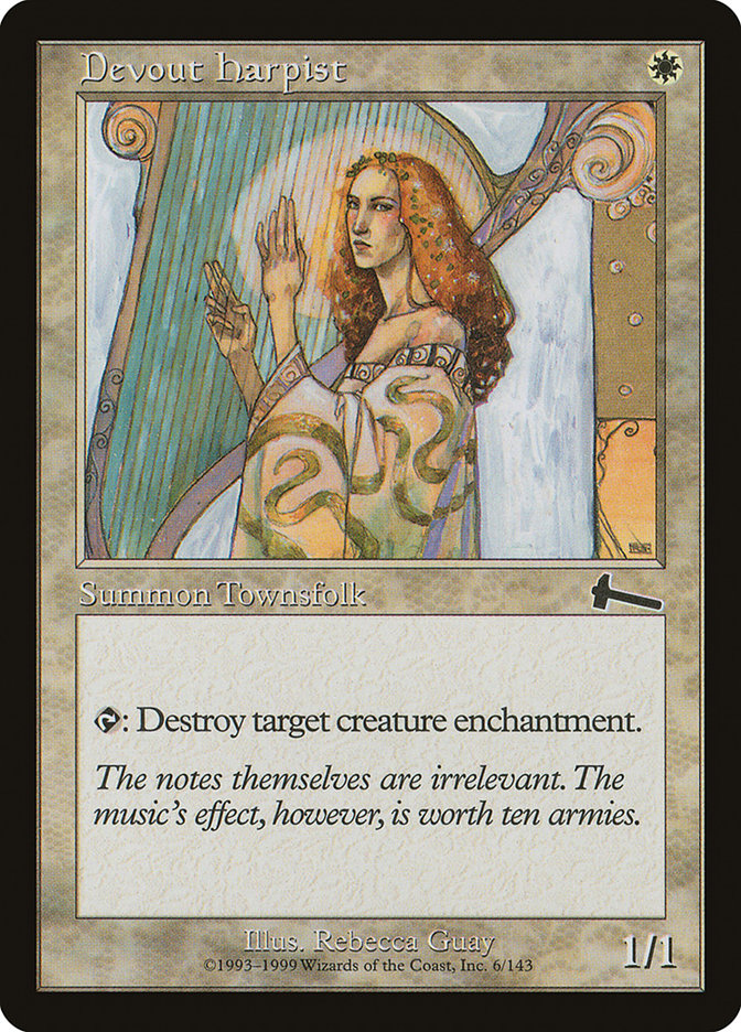 image Devout Harpist