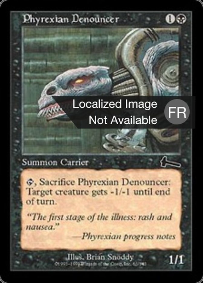 image Sycophante phyrexian