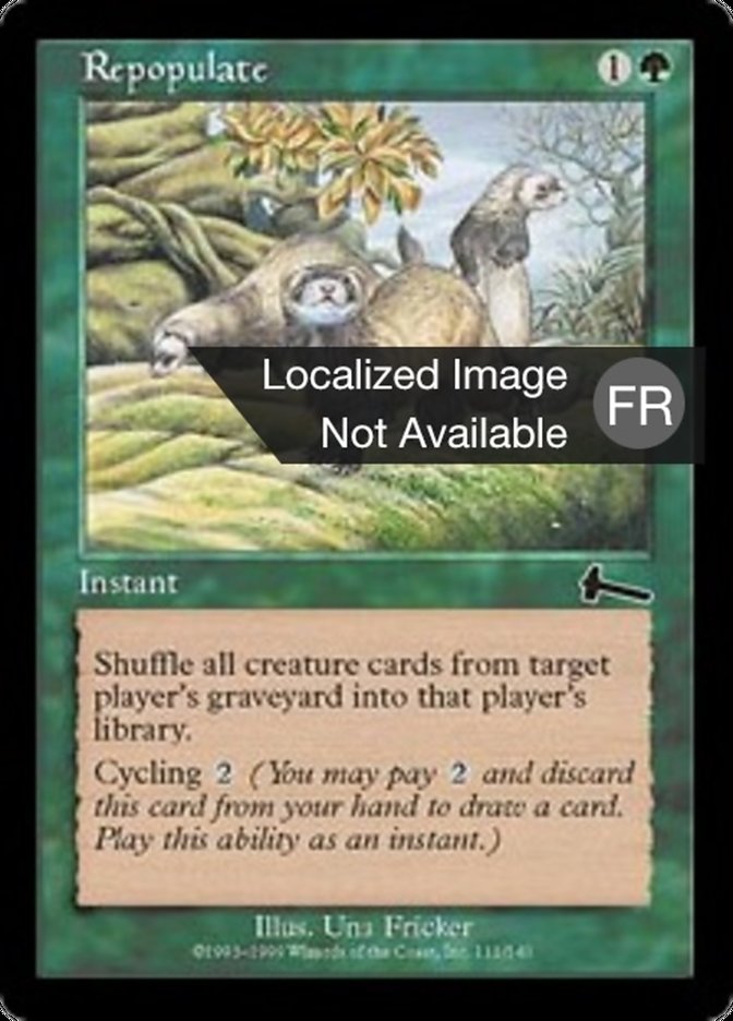 image Repopulation