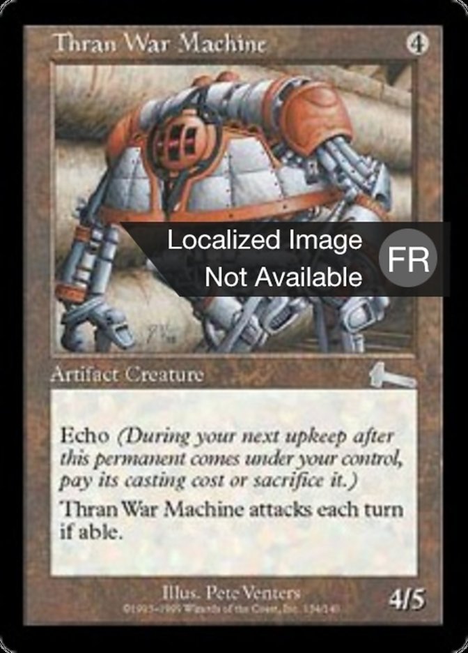 image Machine de guerre thran