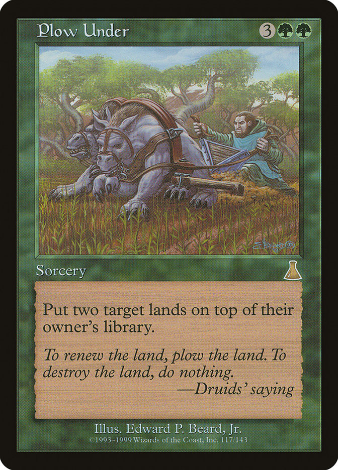 image Plow Under