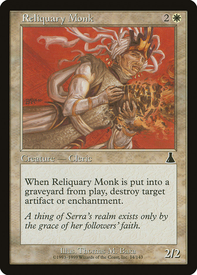 image Reliquary Monk