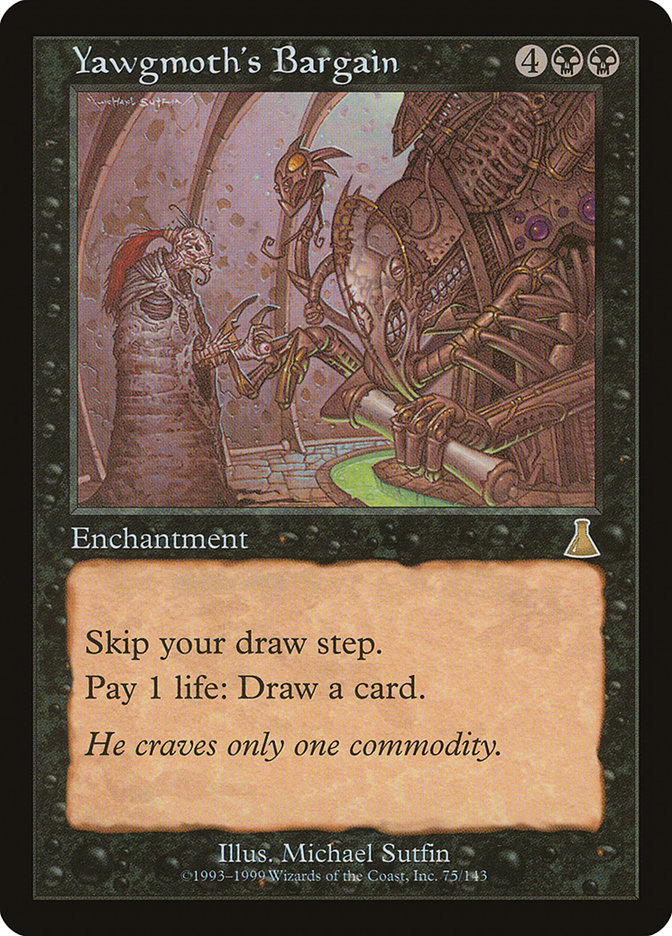image Yawgmoth's Bargain