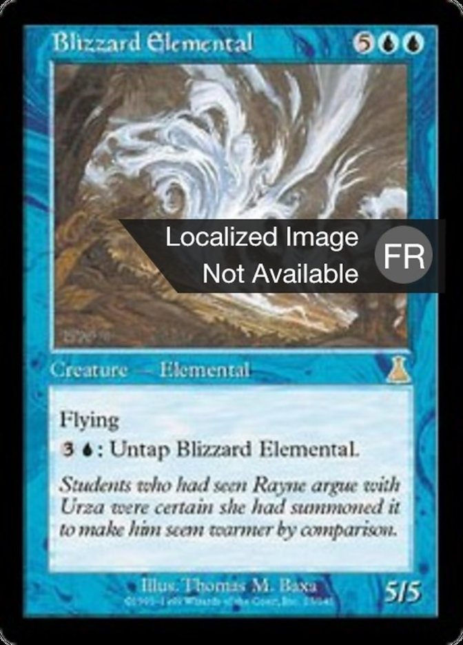 image Elemental de Blizzard