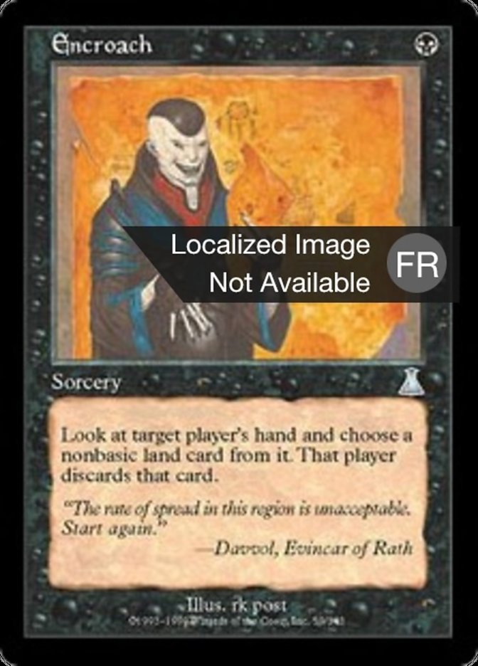 image Empiètement