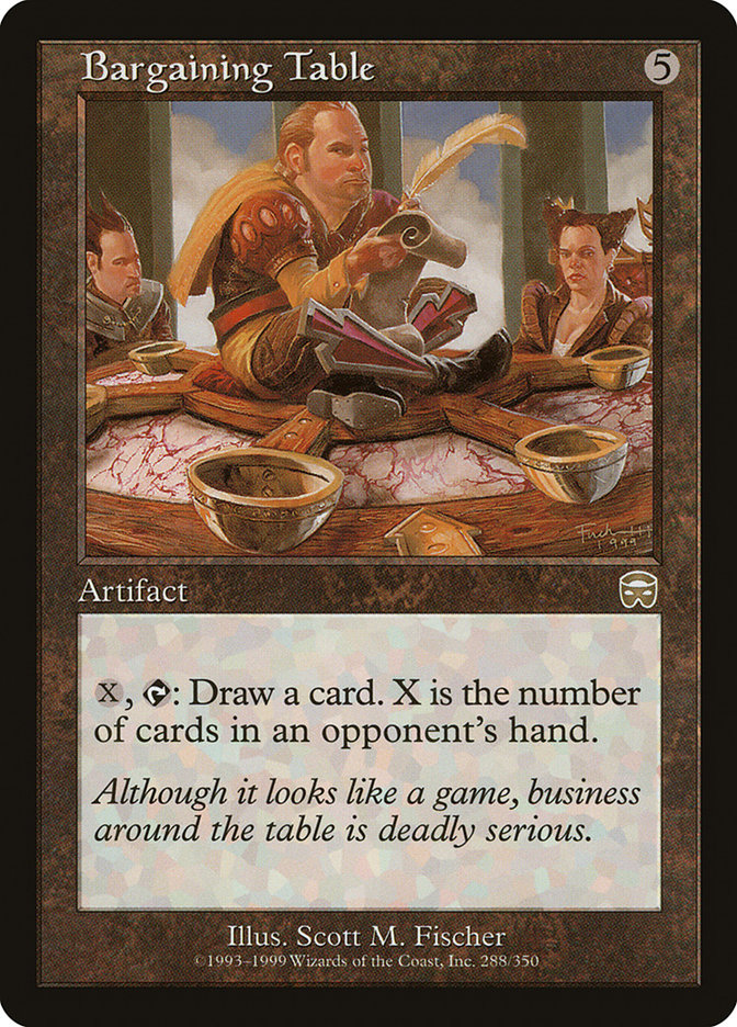 image Bargaining Table
