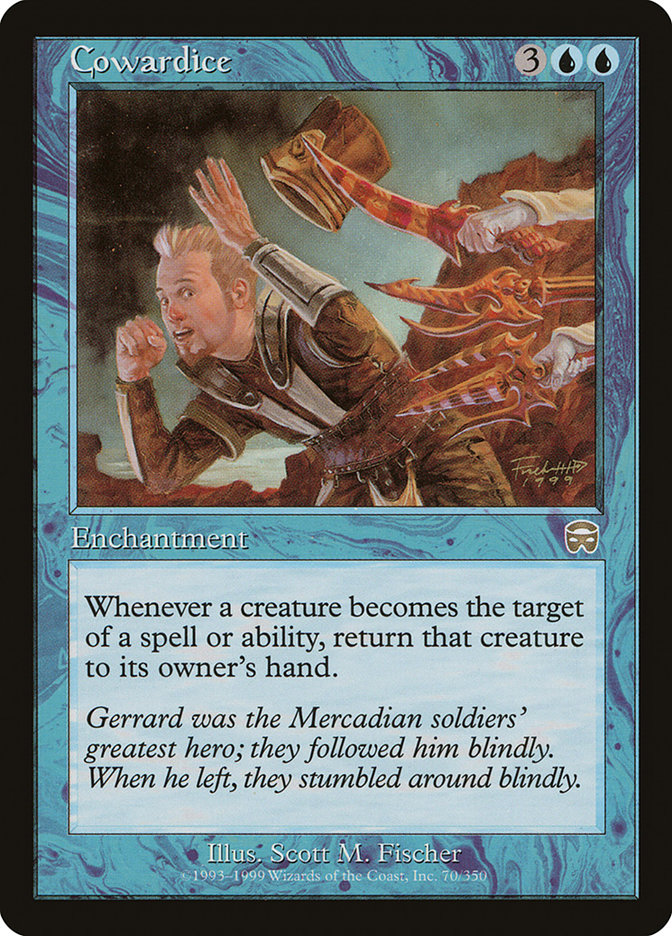 image Cowardice