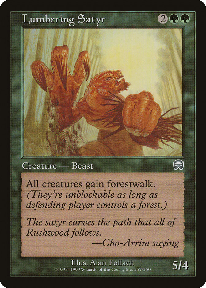 image Lumbering Satyr