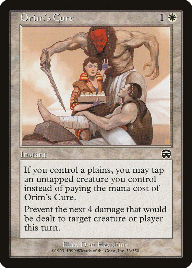 image Orim's Cure
