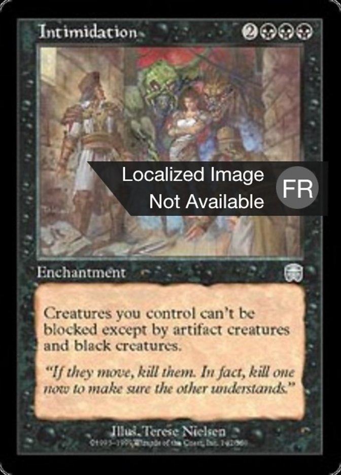 image Intimidation