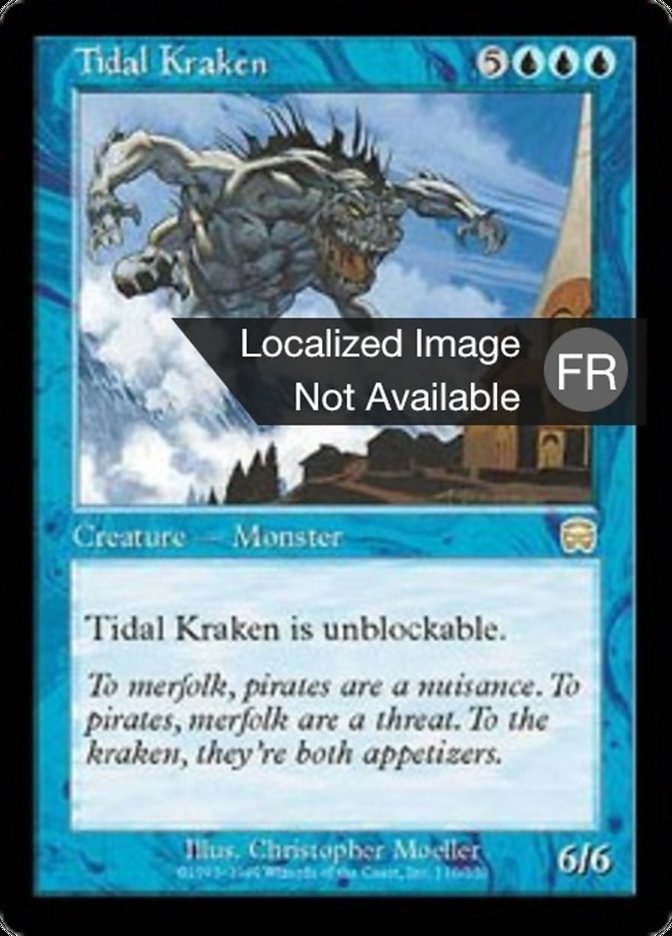image Kraken des marées