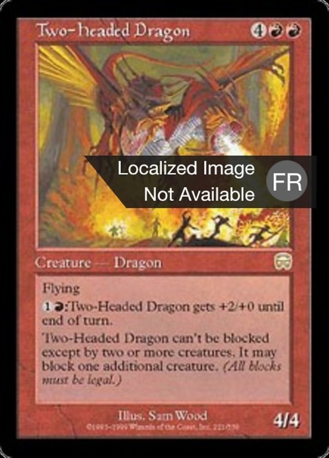 image Dragon à deux têtes