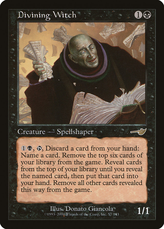 image Divining Witch