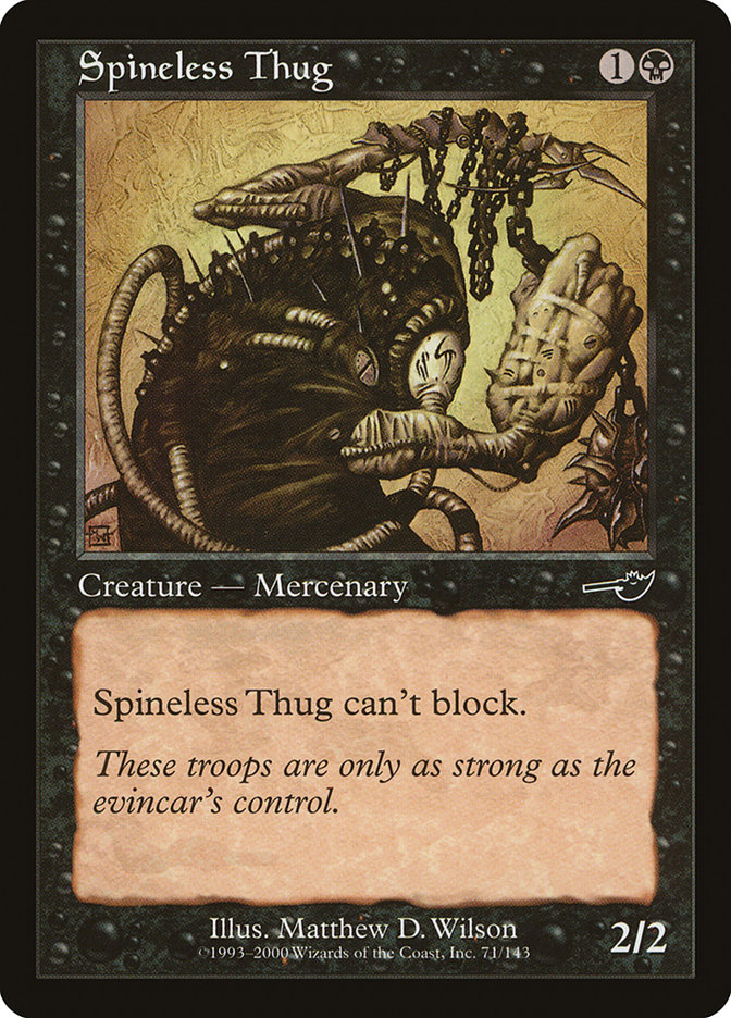 image Spineless Thug