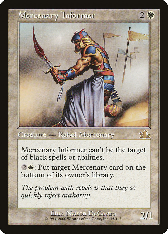 image Mercenary Informer