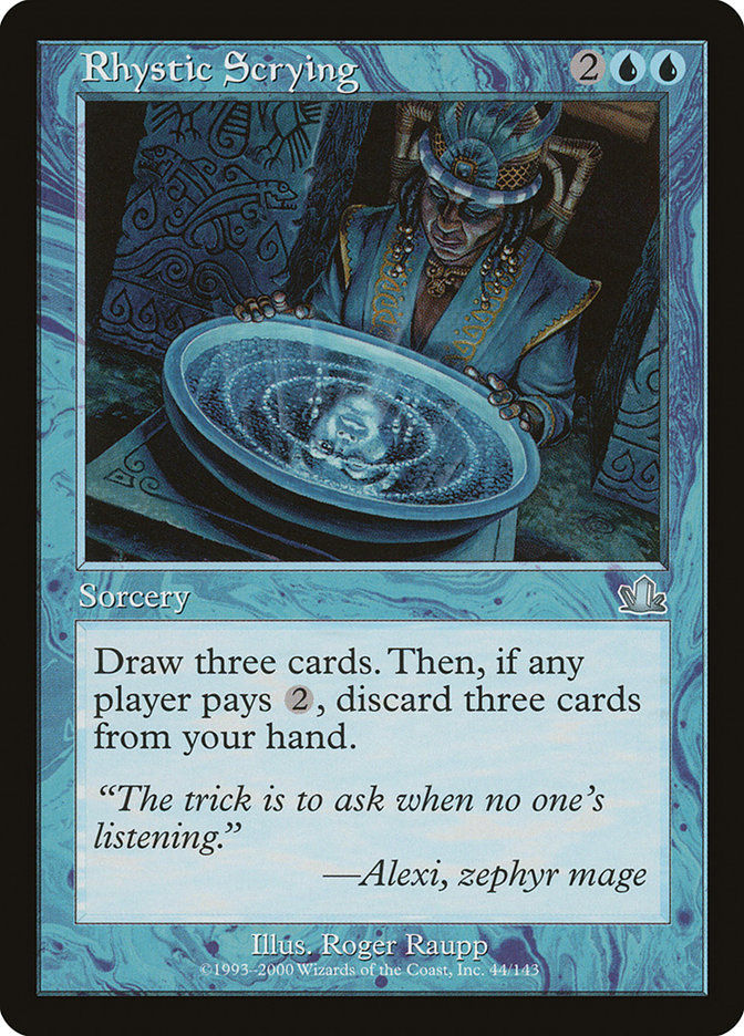image Rhystic Scrying