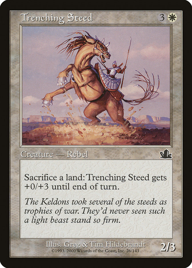 image Trenching Steed