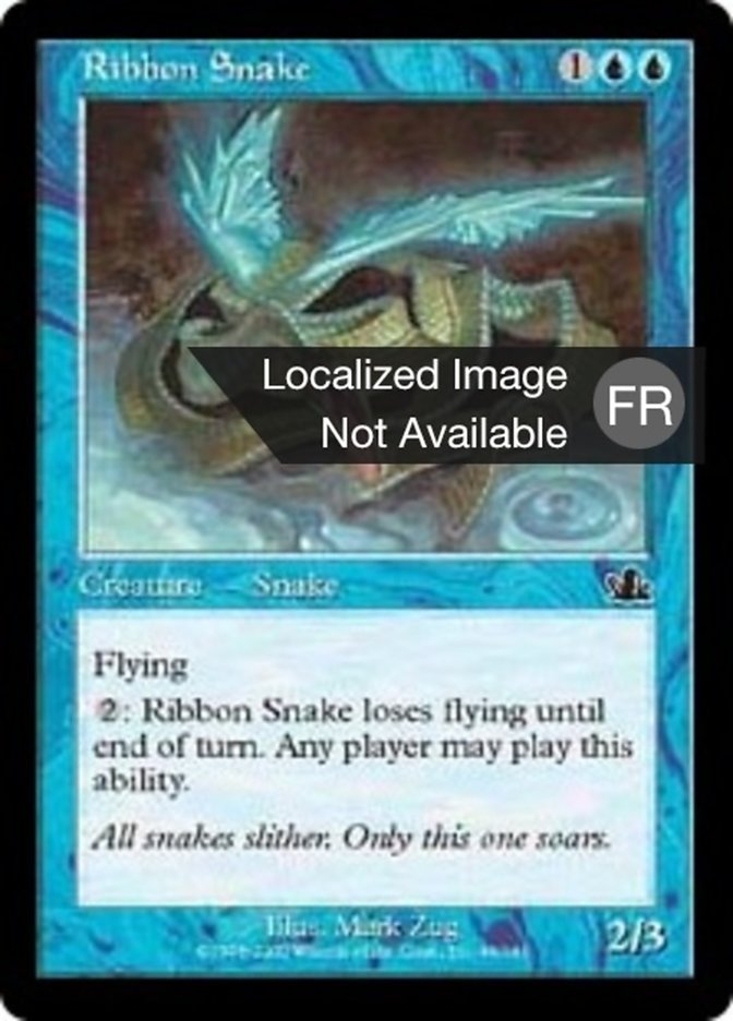 image Serpent ruban