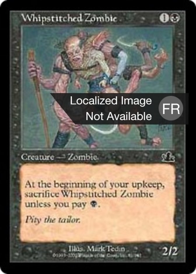 image Zombie suturé