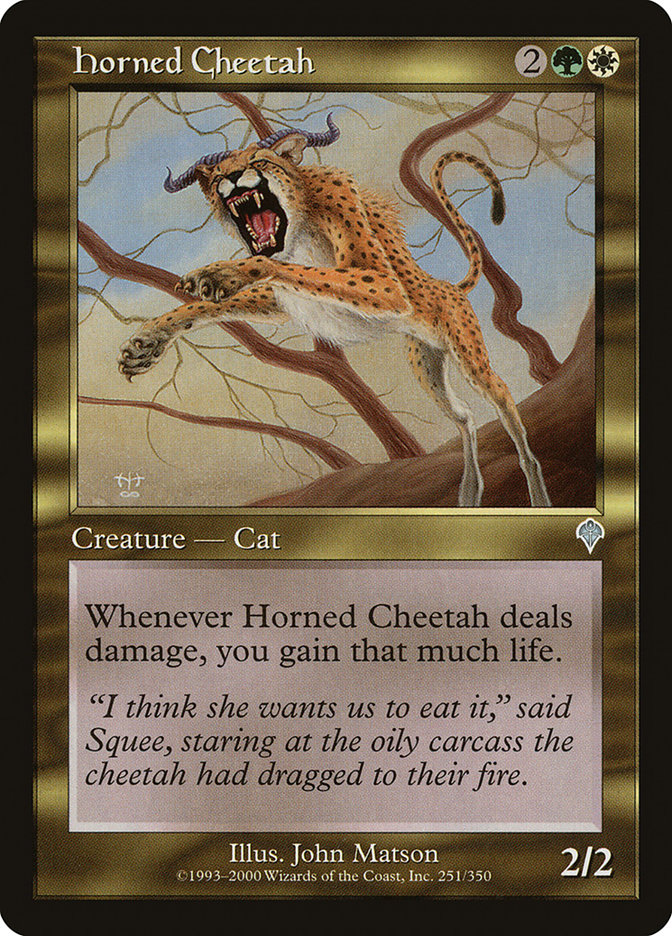 image Horned Cheetah
