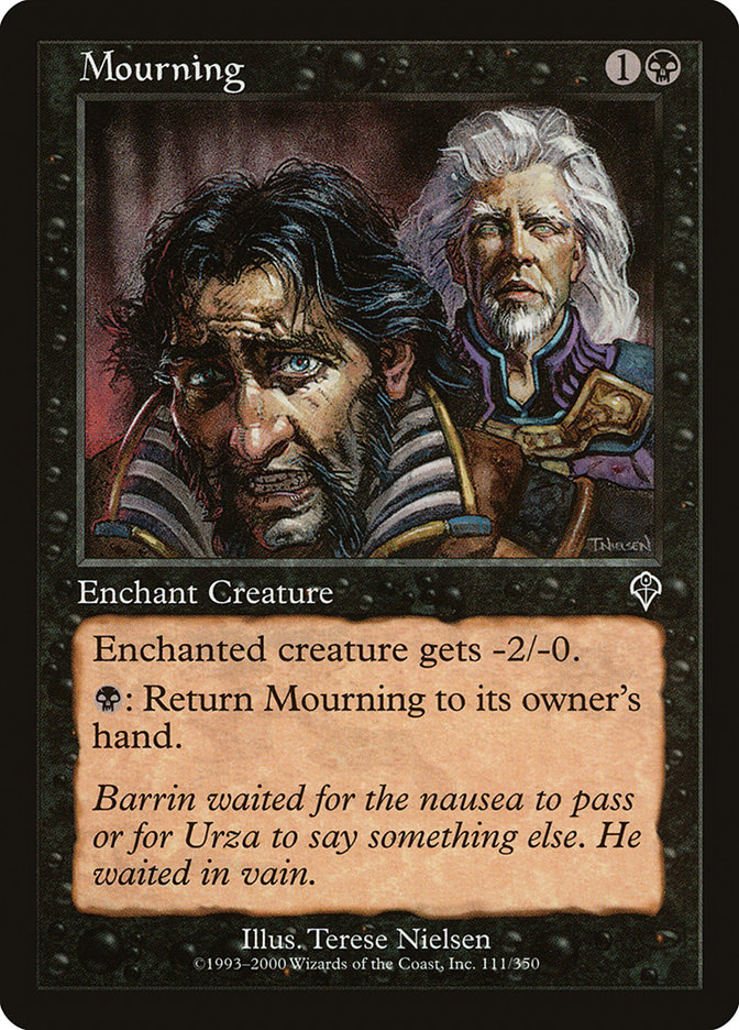 image Mourning